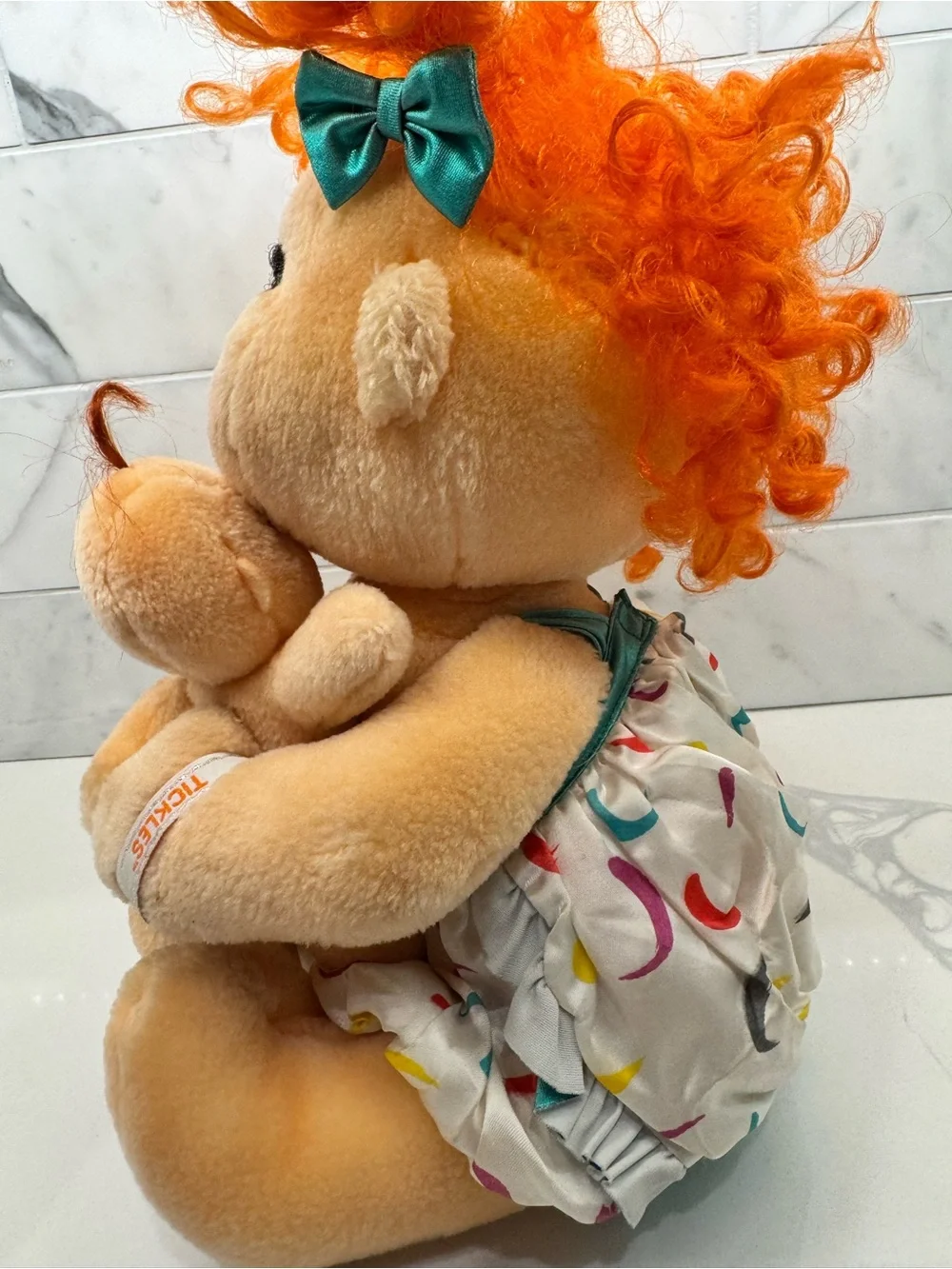 Vintage 1985 Kenner Higgs Bunch “Tickles” with Hugglet Gigglet